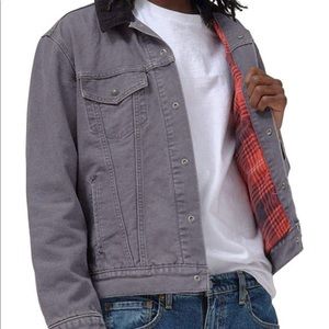 Levi’s lined canvas jacket Large Grey